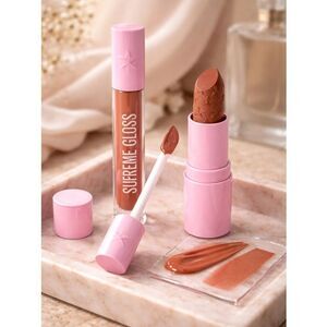 NIB Jeffree Star 1 Supreme Gloss Lip Gloss and 1 Velvet Trap Lipstick
